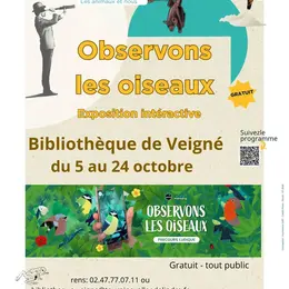 Exposition Observons les oiseaux