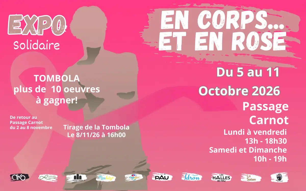 Exposition octobre rose: En corps... et en rose