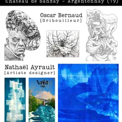 Exposition - Oscar Bernaud et Nathaël Ayrault