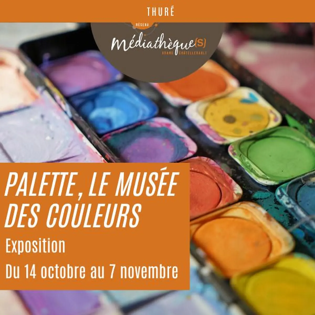Exposition : Palette, le musée des couleurs