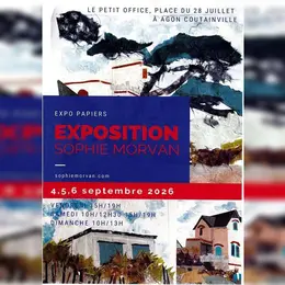Exposition Papiers de Sophie Morvan