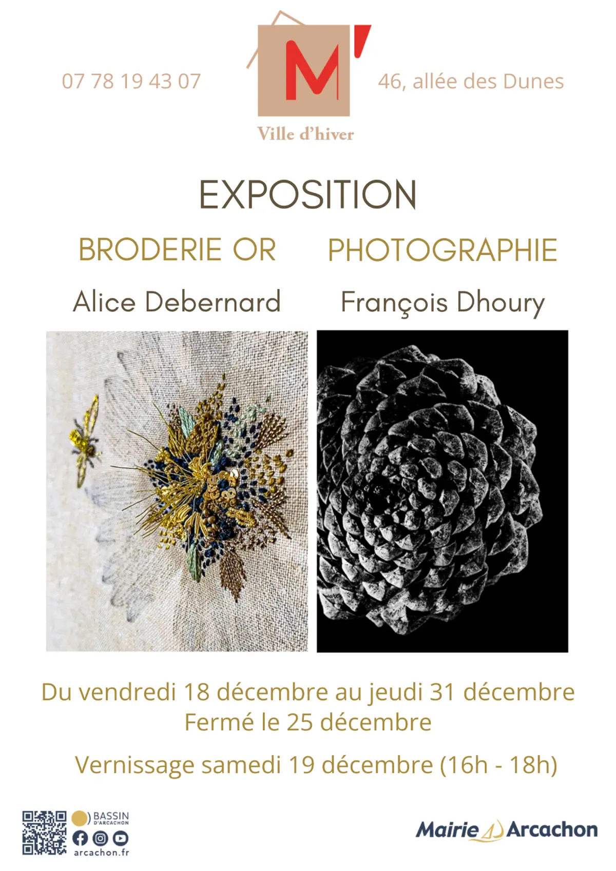 Exposition par François Dhoury et Alice Debernard - M' La Ville d'Hiver