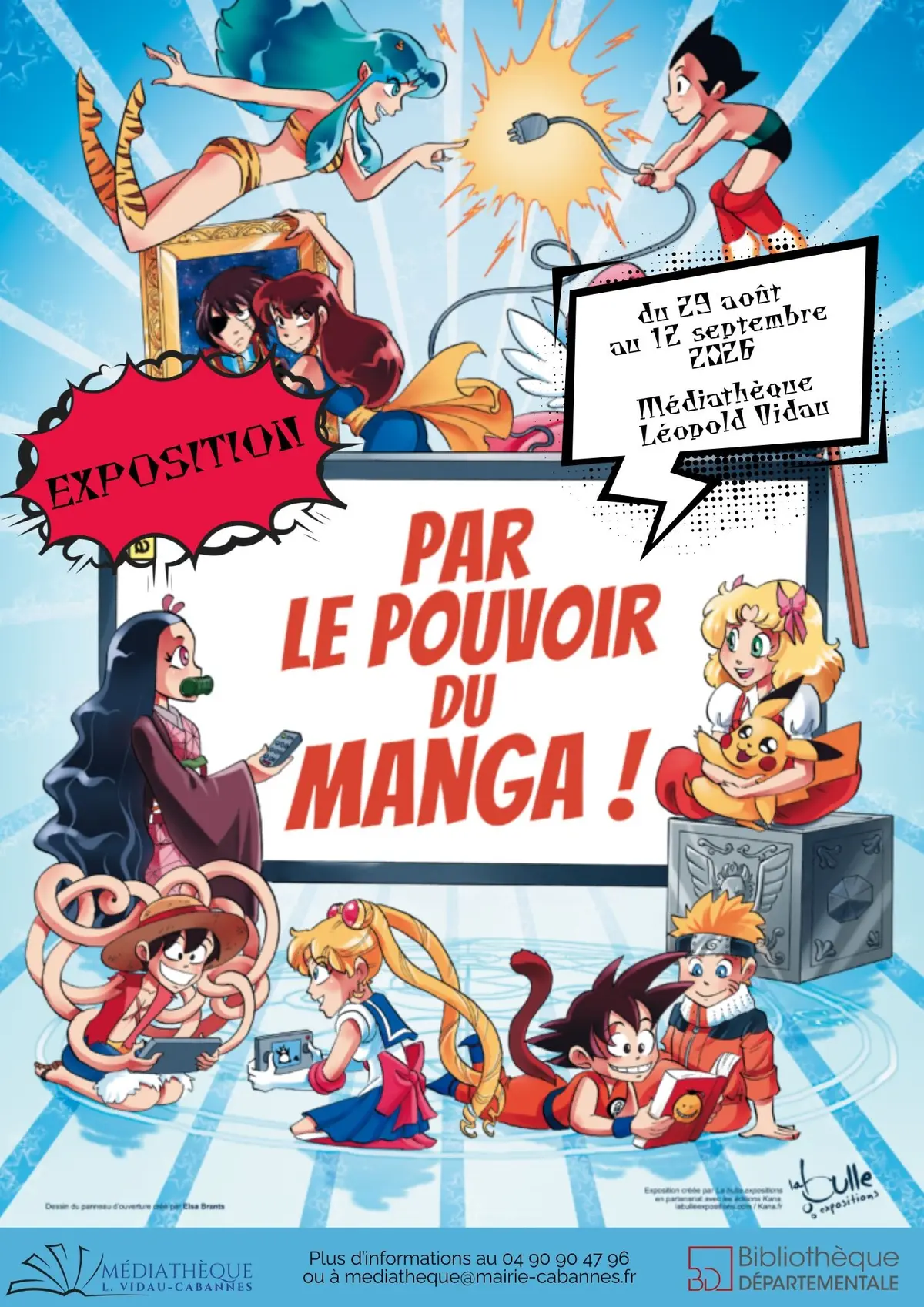 Exposition Par le pouvoir du Manga