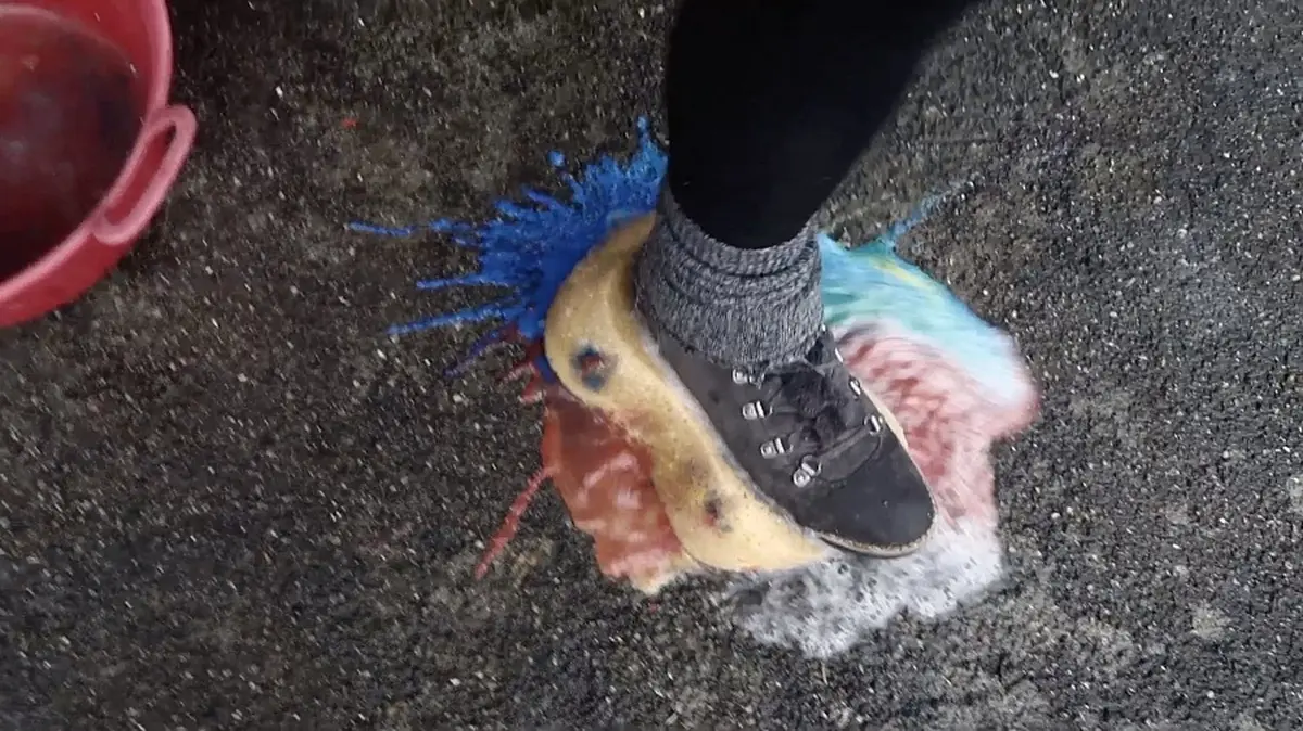 Exposition PARCC : Liquid panic, vidéos de Augustin Rebetez