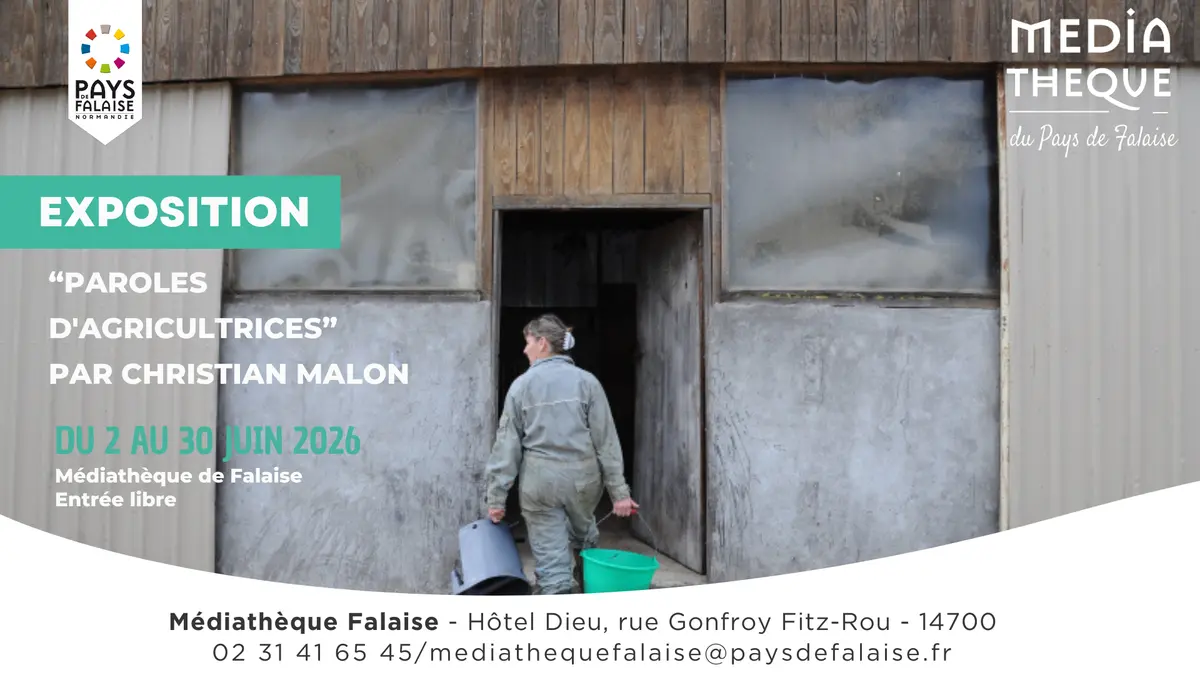 Exposition Paroles d'agricultrices par Christian Malon