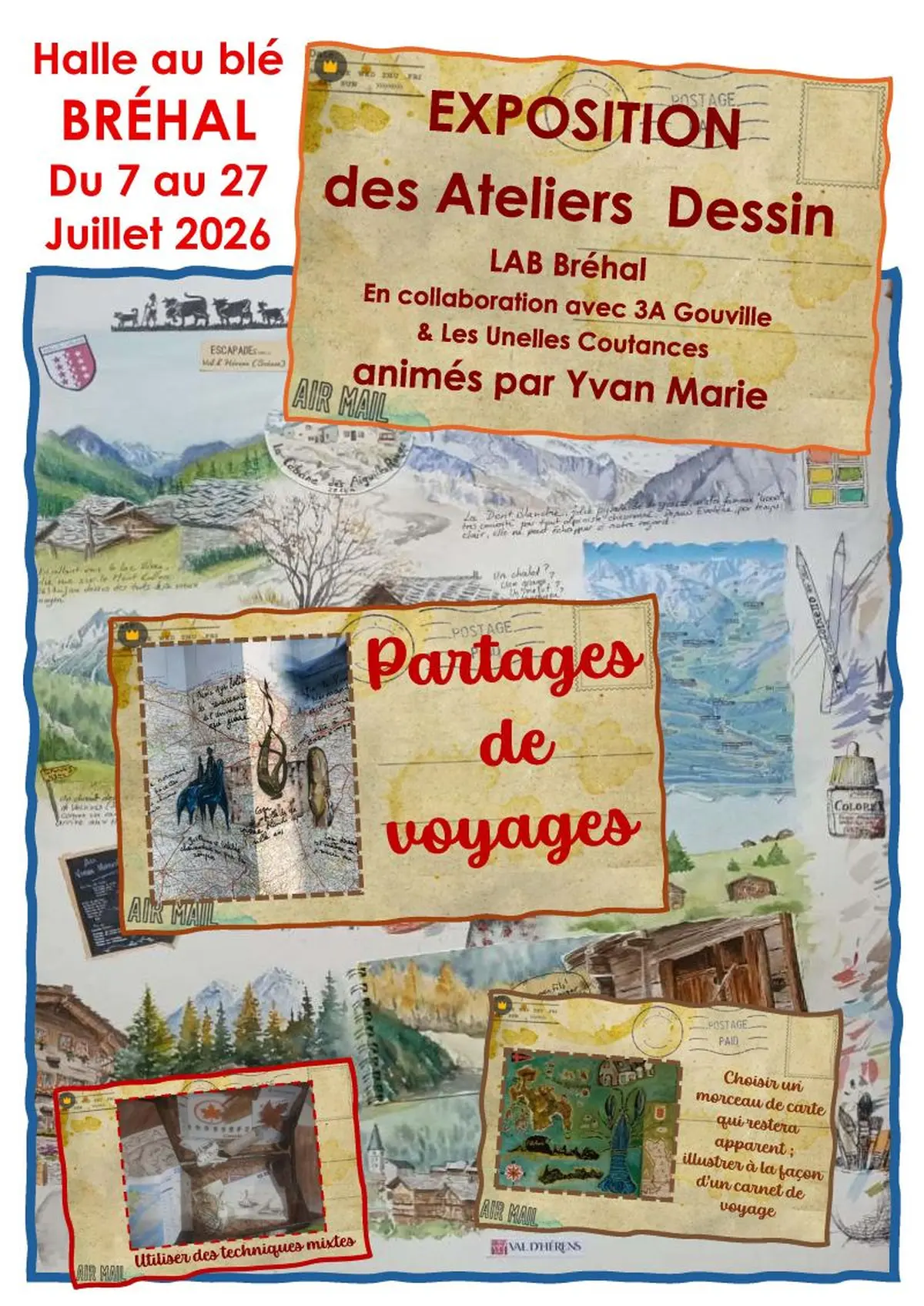 ExpositionPartage de voyages