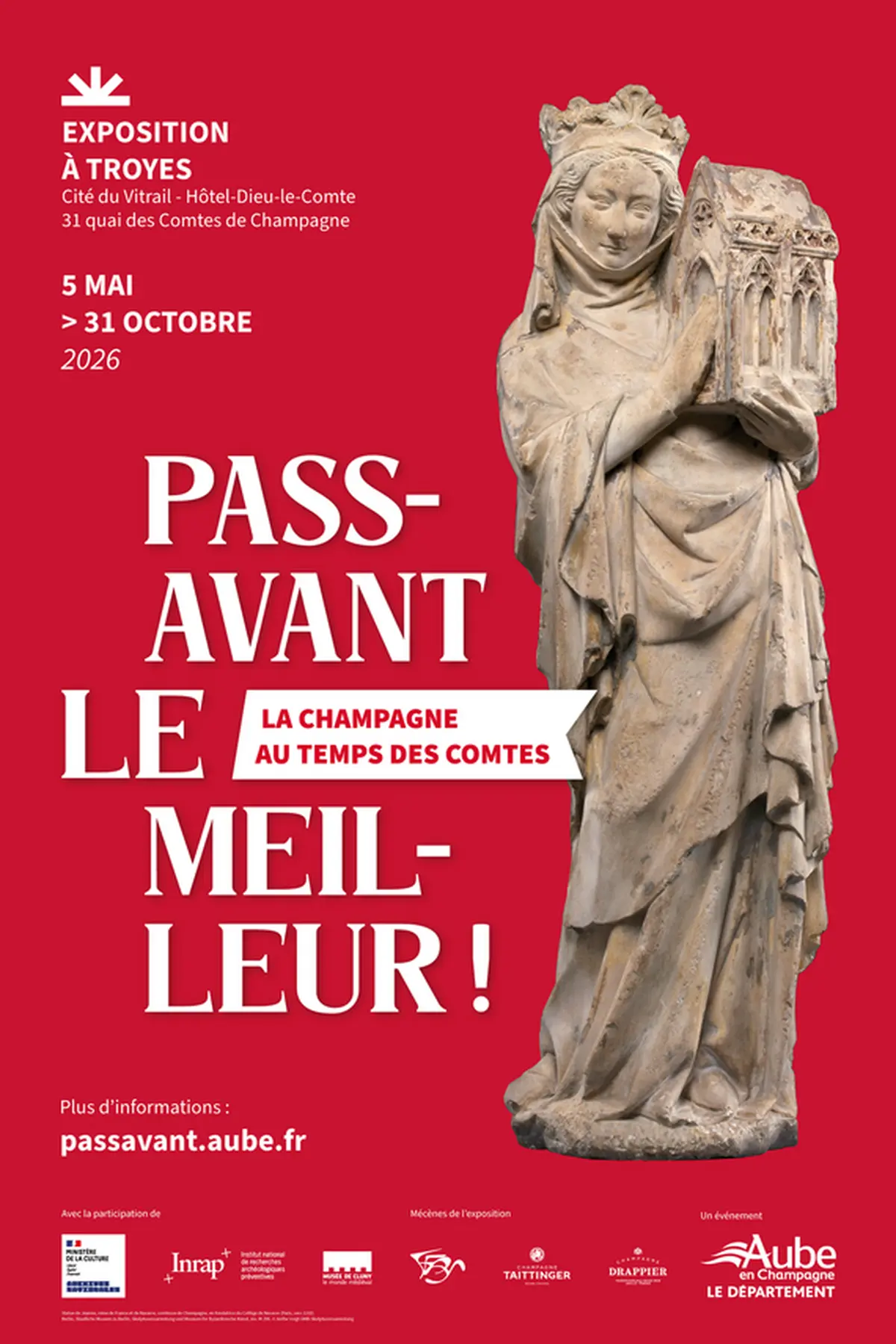 Exposition « Passavant le meilleur !  La Champagne au temps des comtes »