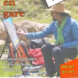 Exposition Pastel En Gare