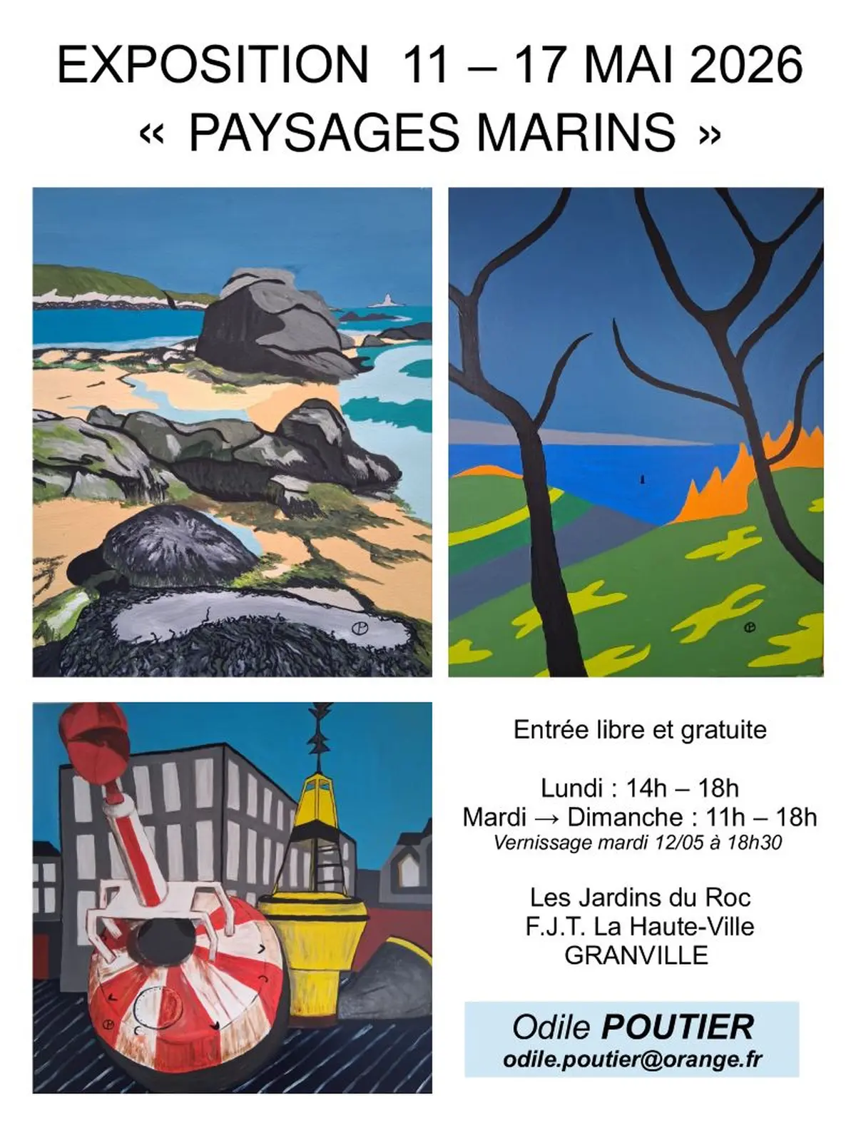 Exposition - Paysages marins