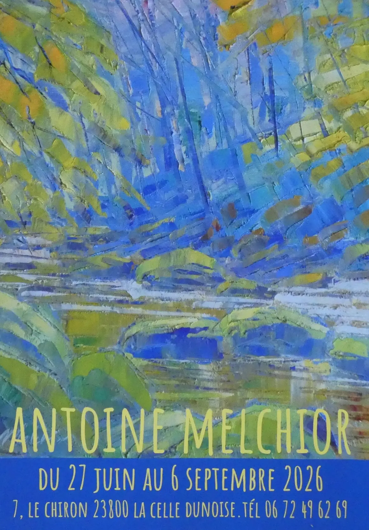 Exposition peinture Antoine Melchior
