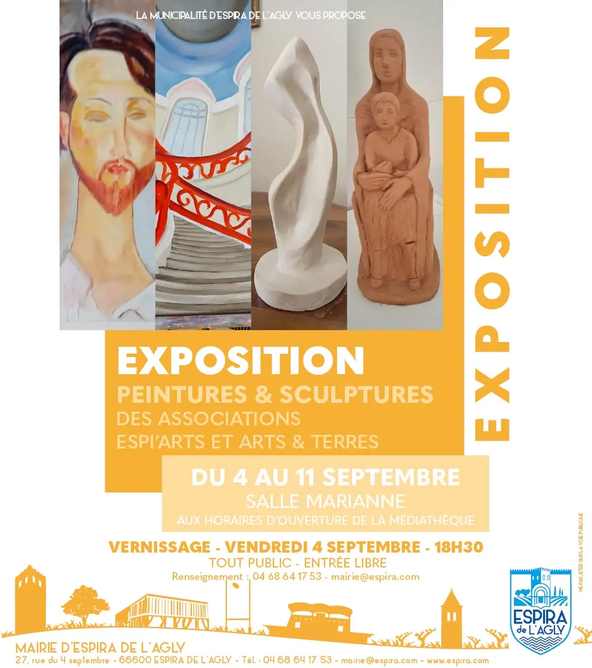 Exposition Peintures & Sculptures