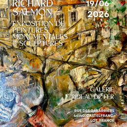 Exposition : peintures et sculptures par Richard Salmon