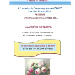 Exposition peintures, sculptures, collages, etc... - Par le Groupement Touristique des Vaux d'Yonne