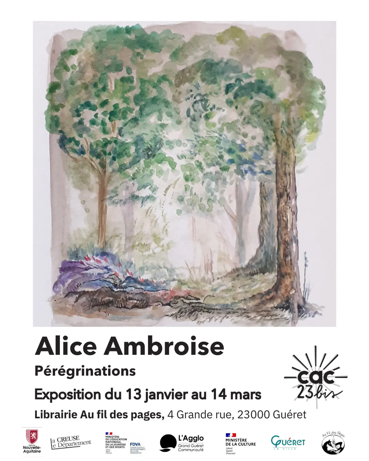 Exposition Pérégrinations