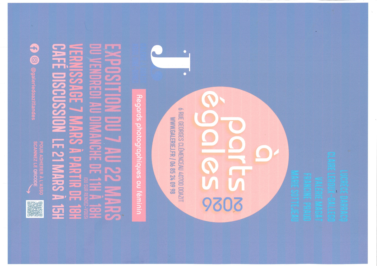 Exposition photo « À parts égales »