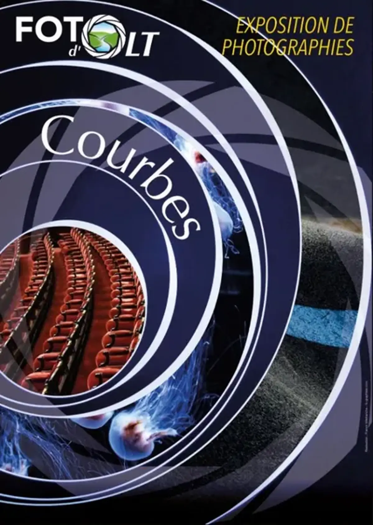 Exposition photo : Les Courbes à l'EHPAD