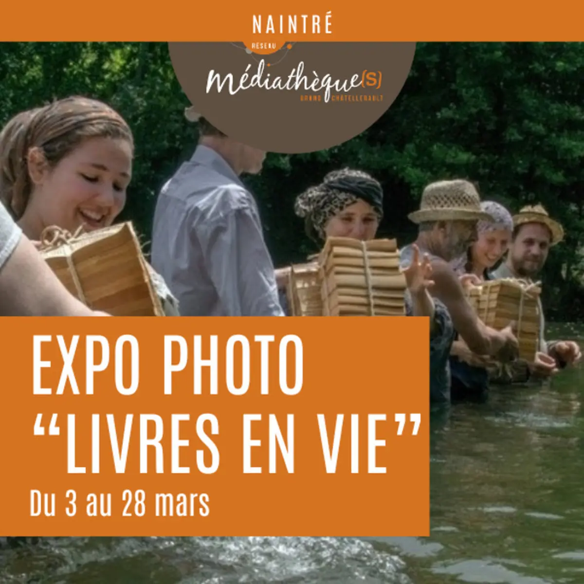 Exposition photo : Livres en vie