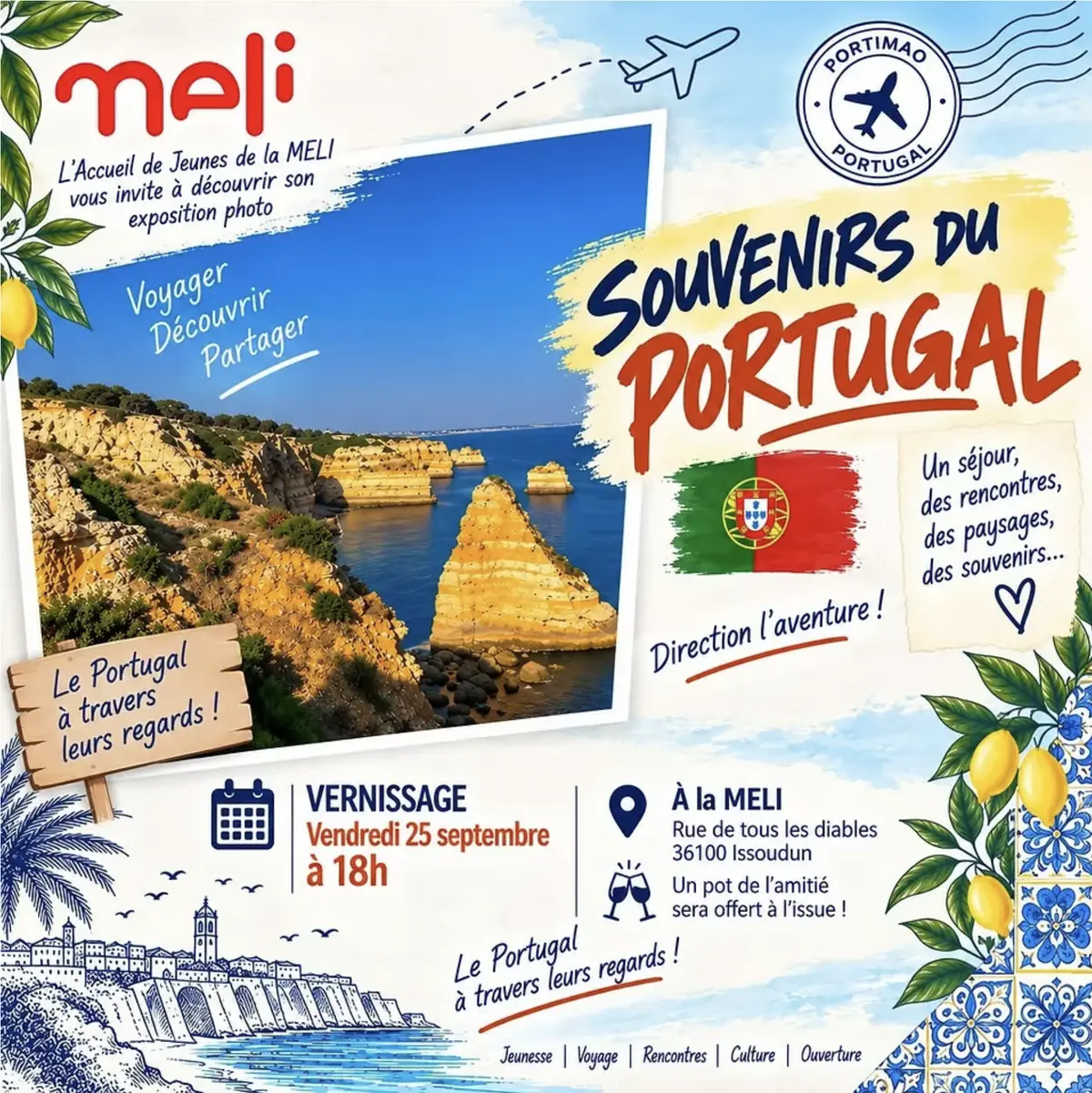 Exposition photo Souvenirs du Portugal