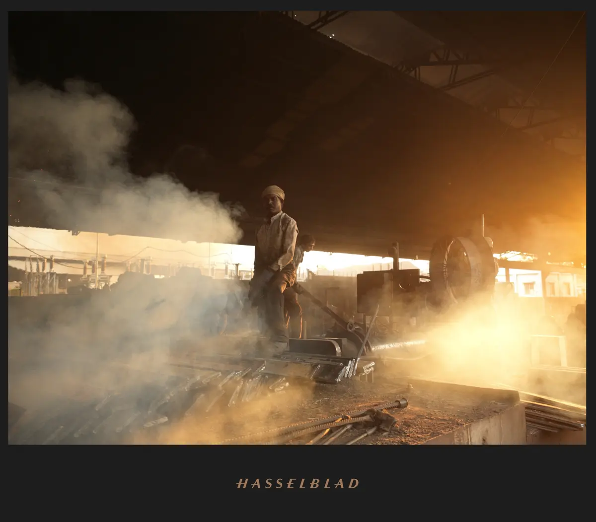 Exposition photo : Steel Workers