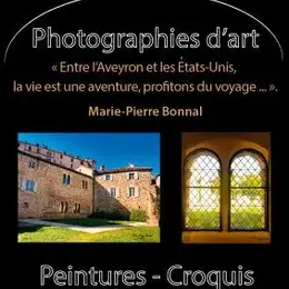 Exposition photographies d'art, peintures et croquis au prieuré de Creissels