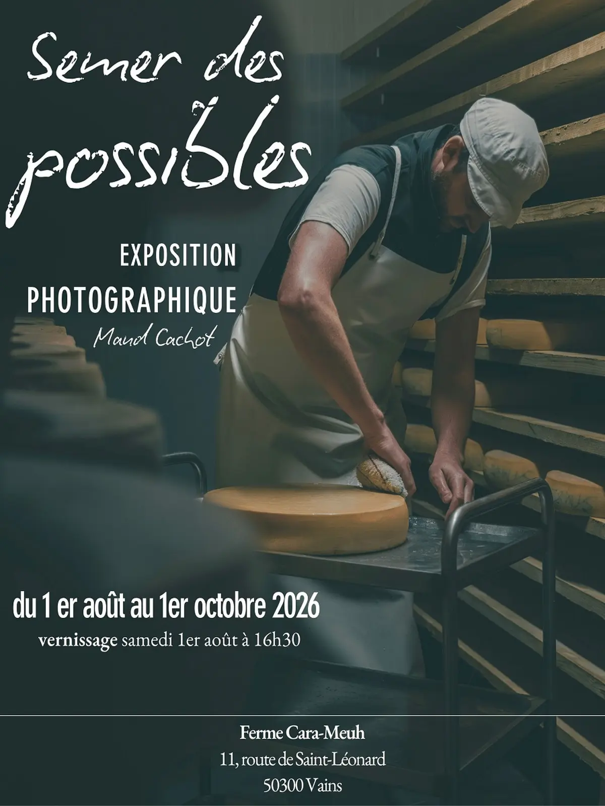 Exposition photographique Semer des possibles de Maud Cachot