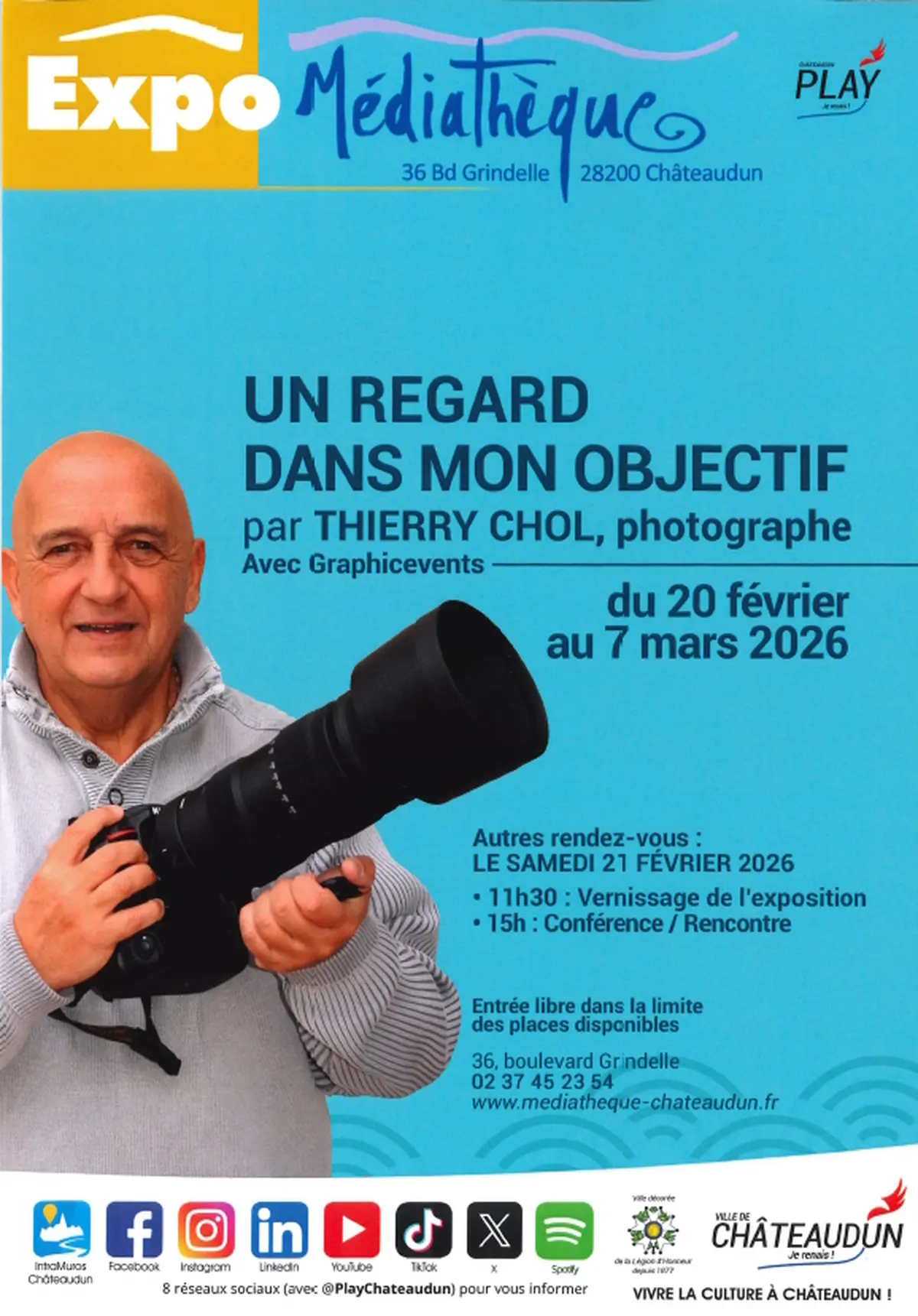 Exposition photographique - Un regard dans mon objectif