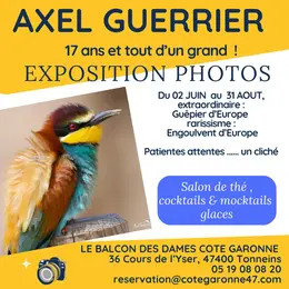 Exposition photos Axel GUERRIER  au Balcon des Dames