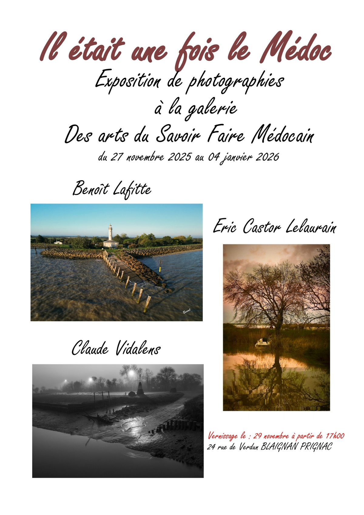 Exposition photos Il était une fois le Médoc