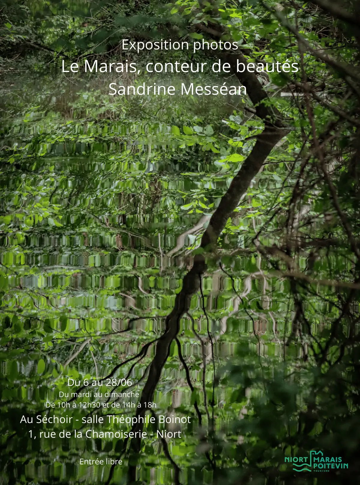Exposition photos « Le Marais, conteur de beautés » par Sandrine Messéan à Niort