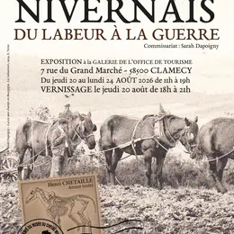 Exposition photos, peintures et cartes postales - Le Cheval Nivernais, du labeur à la guerre