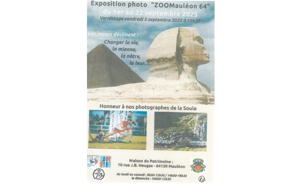 Exposition photos ZooMauléon 64