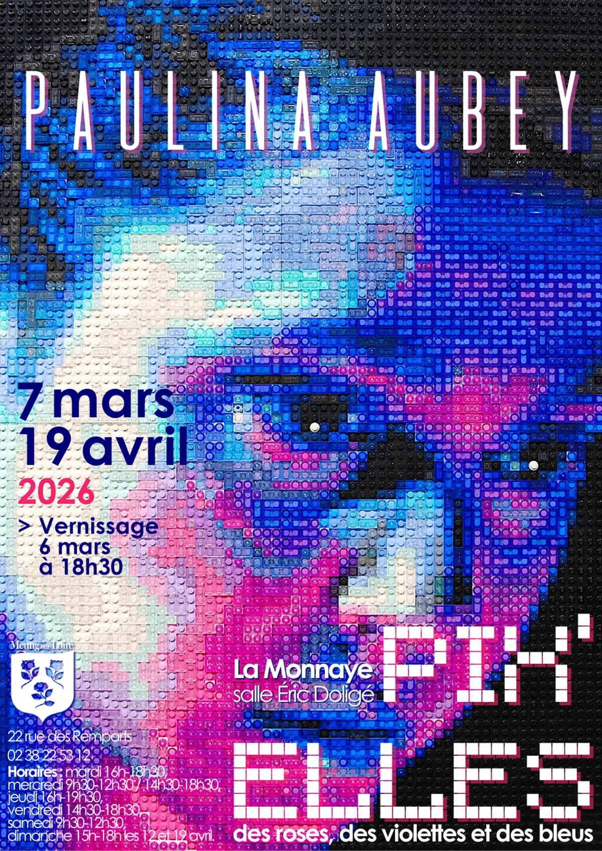 Exposition Pix'Elles : des roses, des violettes et des bleus