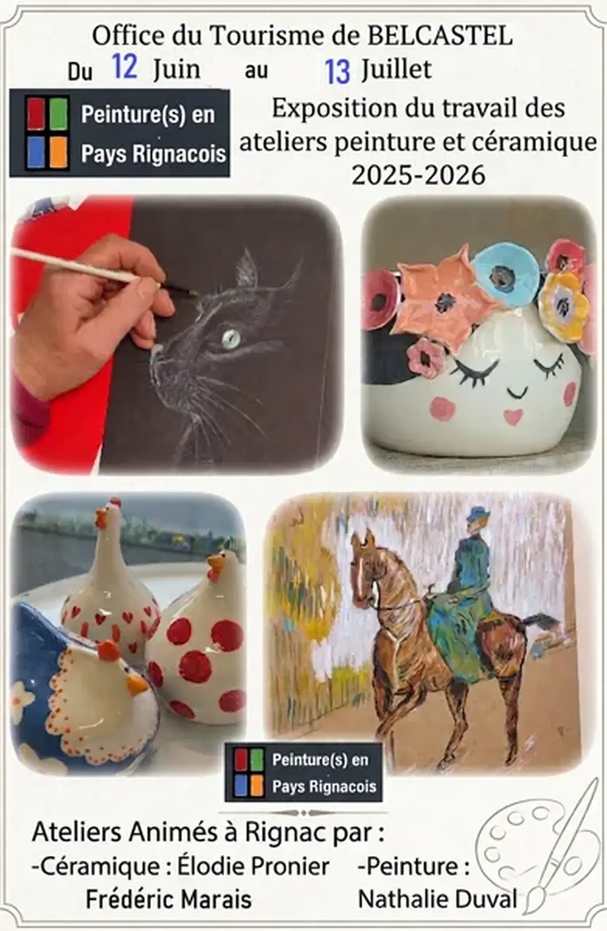 Exposition Poterie et Peinture à l'Office