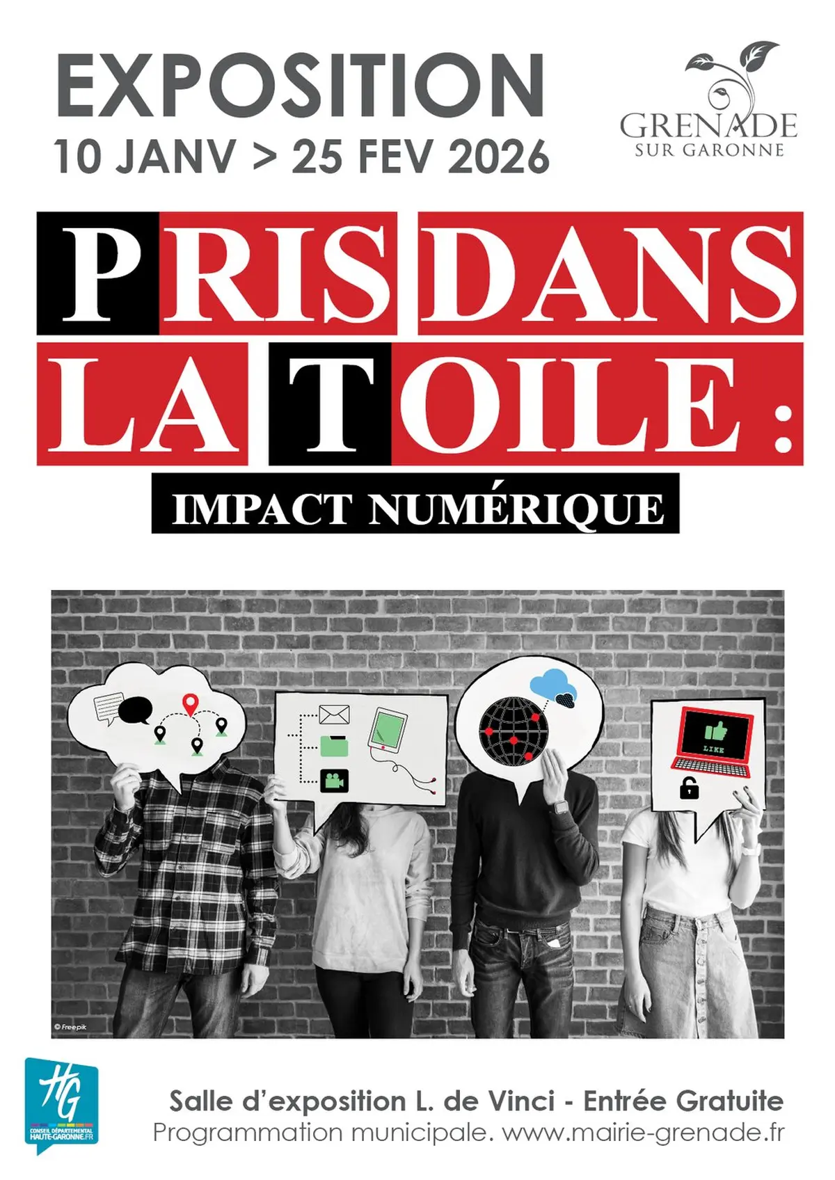 Exposition Pris Dans La Toile, Impact Numérique
