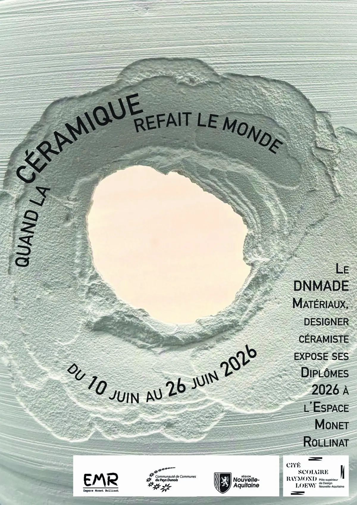 Exposition Quand la céramique refait le monnde