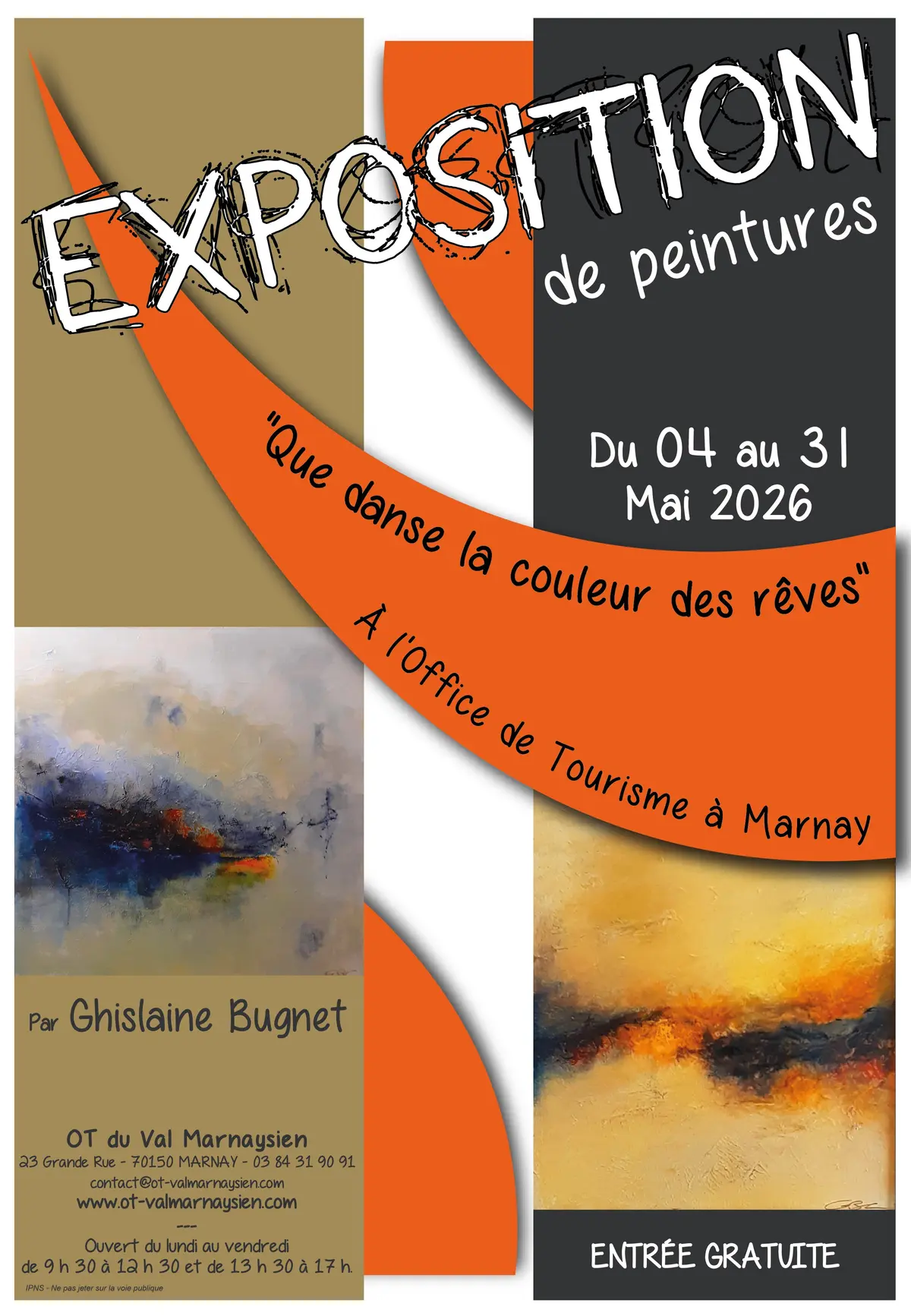 Exposition : Que danse la couleur des rêves