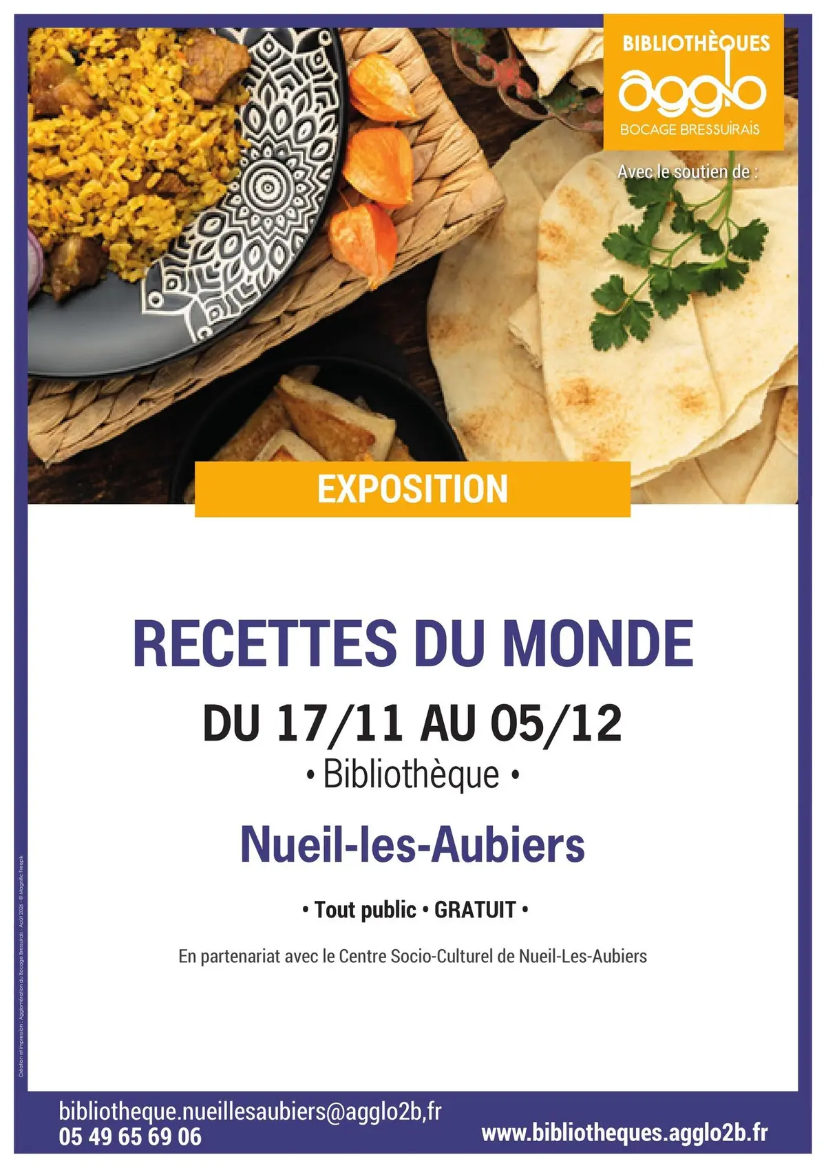 Exposition - Recettes du monde
