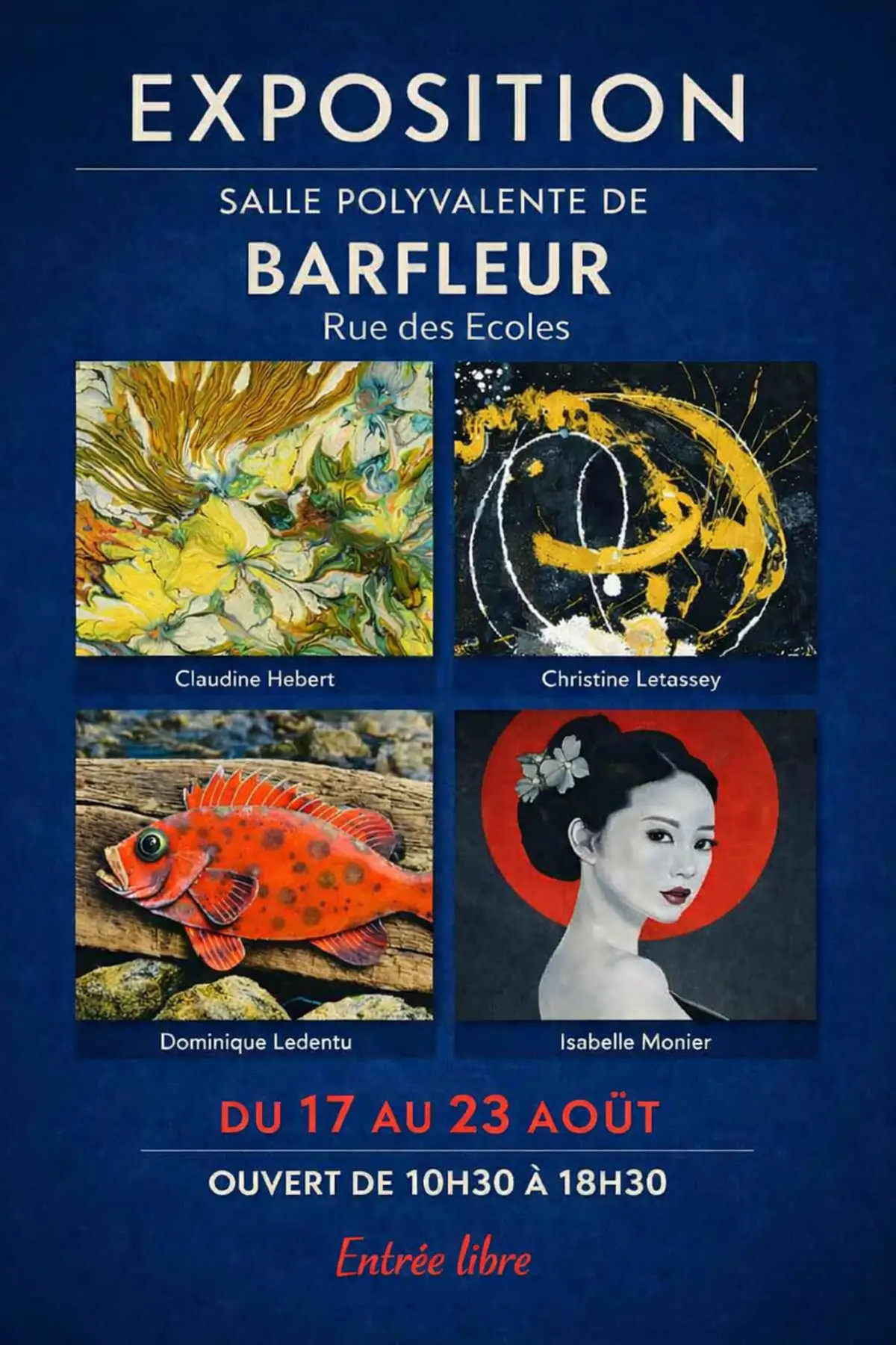 Exposition Regards croisés : sculptures, peintures, pastels