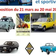 Exposition Renault - populaires et sportives - Musée de l'automobile