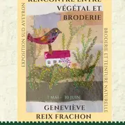Exposition Rencontre entre végétal et broderie