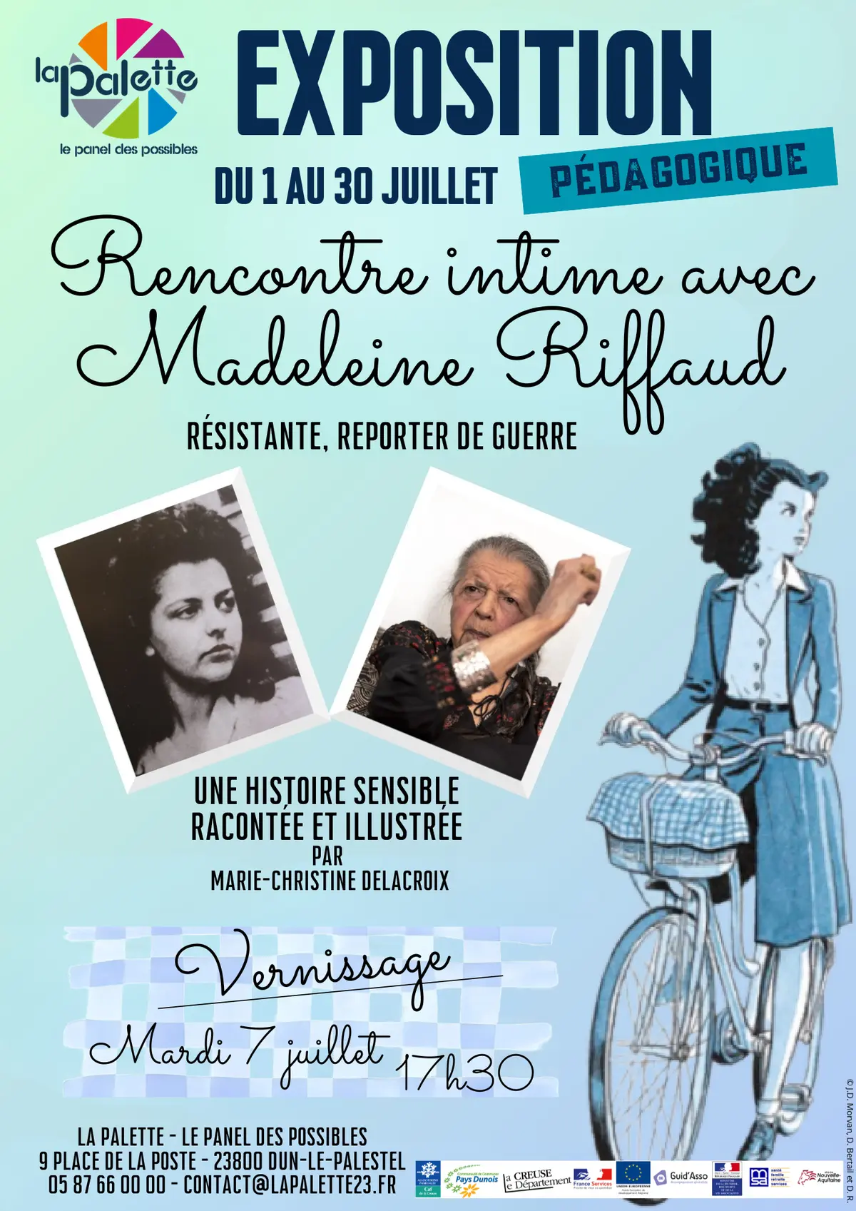 Exposition Rencontre intime avec Madeliene Riffaud