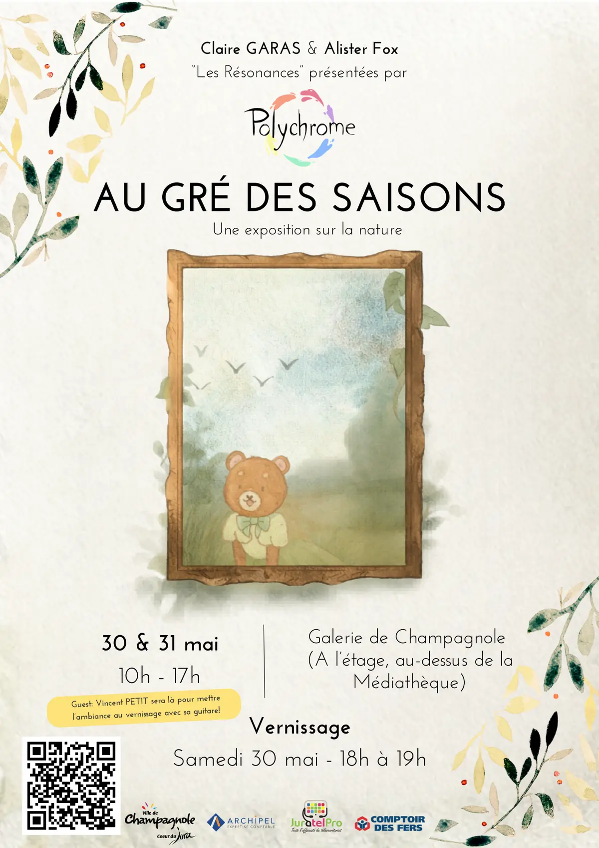 Exposition Résonances : au gré des saisons