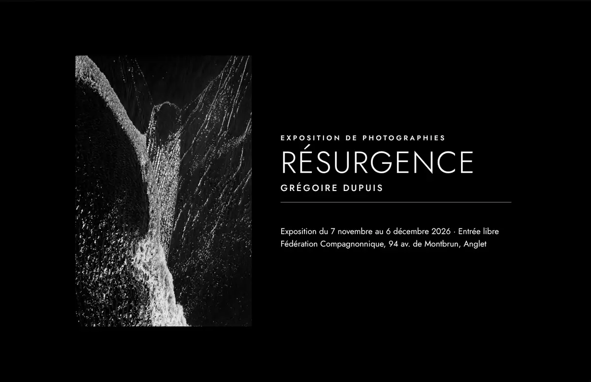 Exposition Résurgence par le photographe d'art Grégoire Dupuis