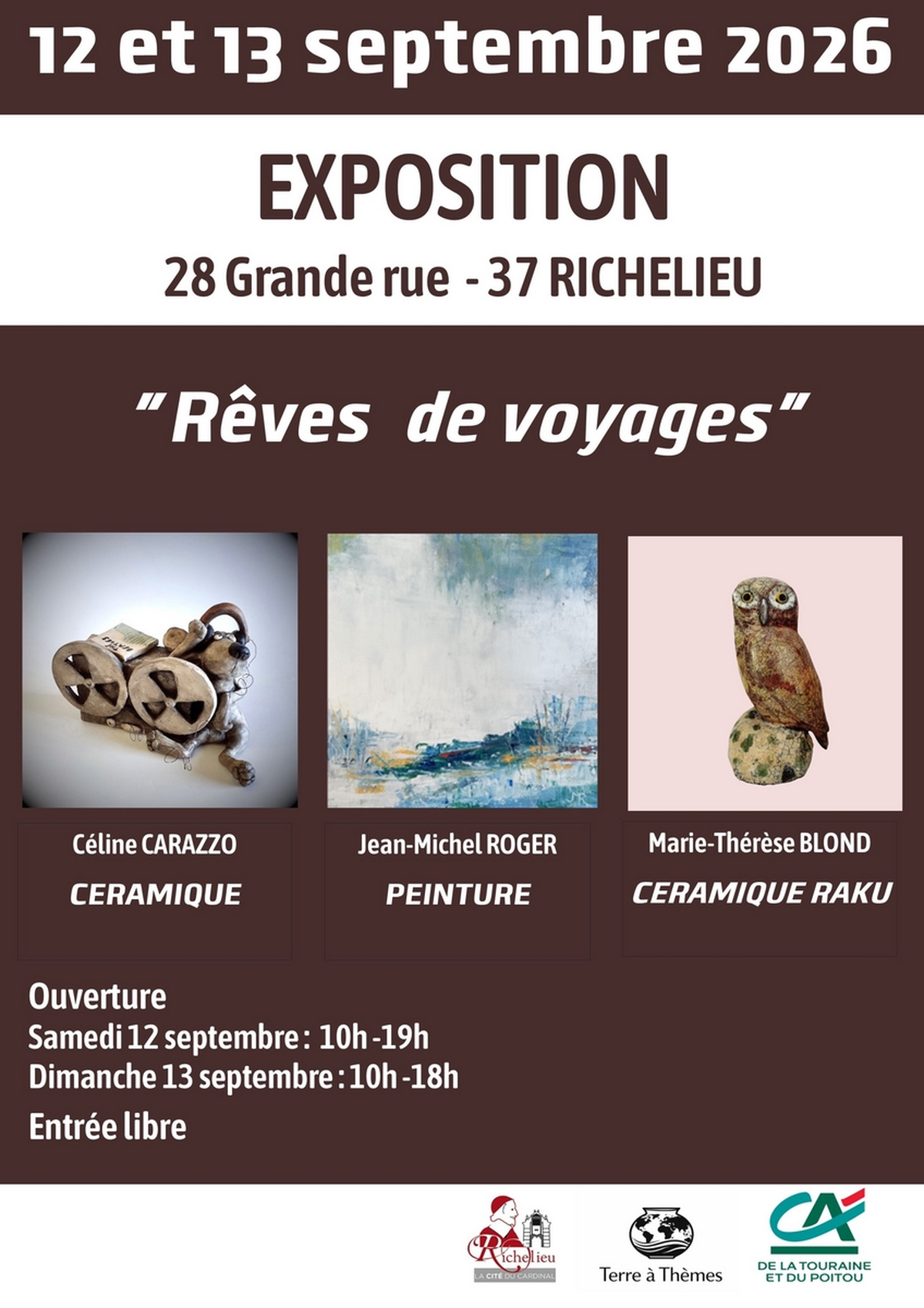 Exposition Rêves de voyages