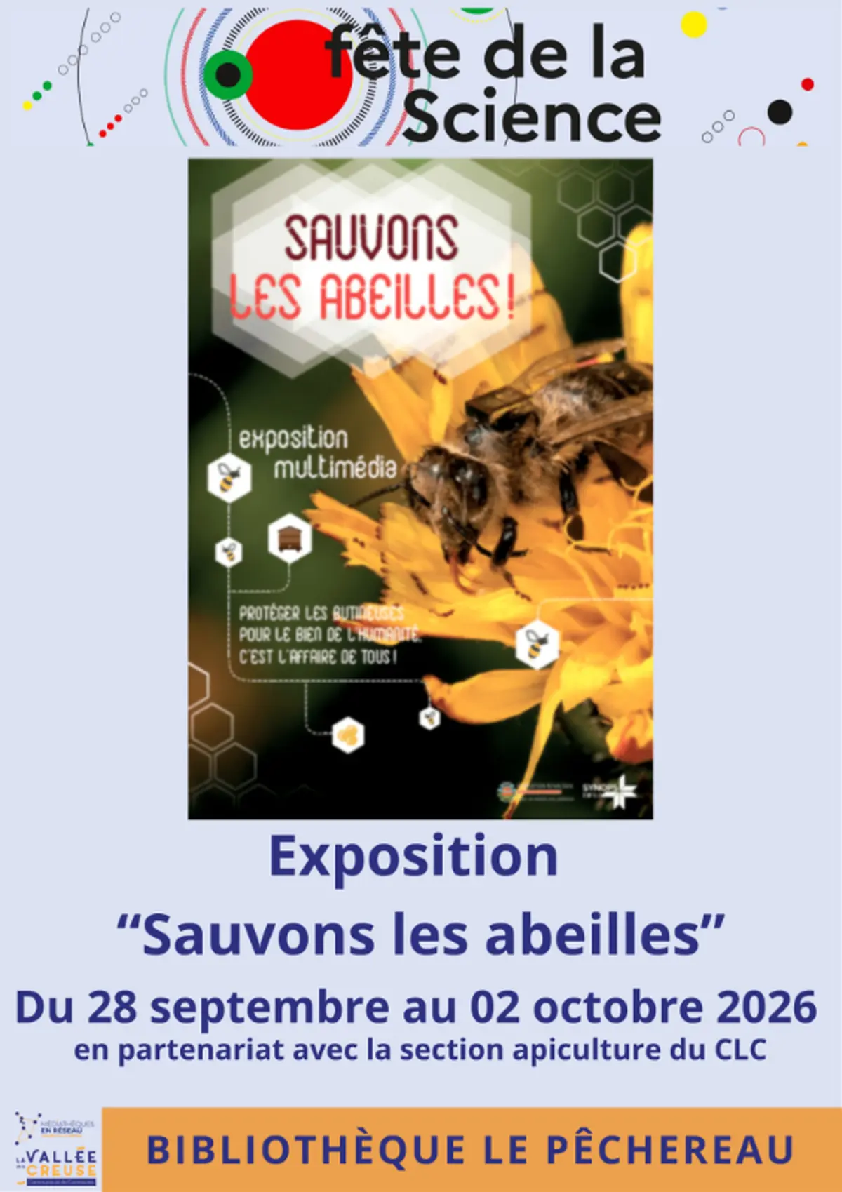 Exposition  Sauvons les abeilles