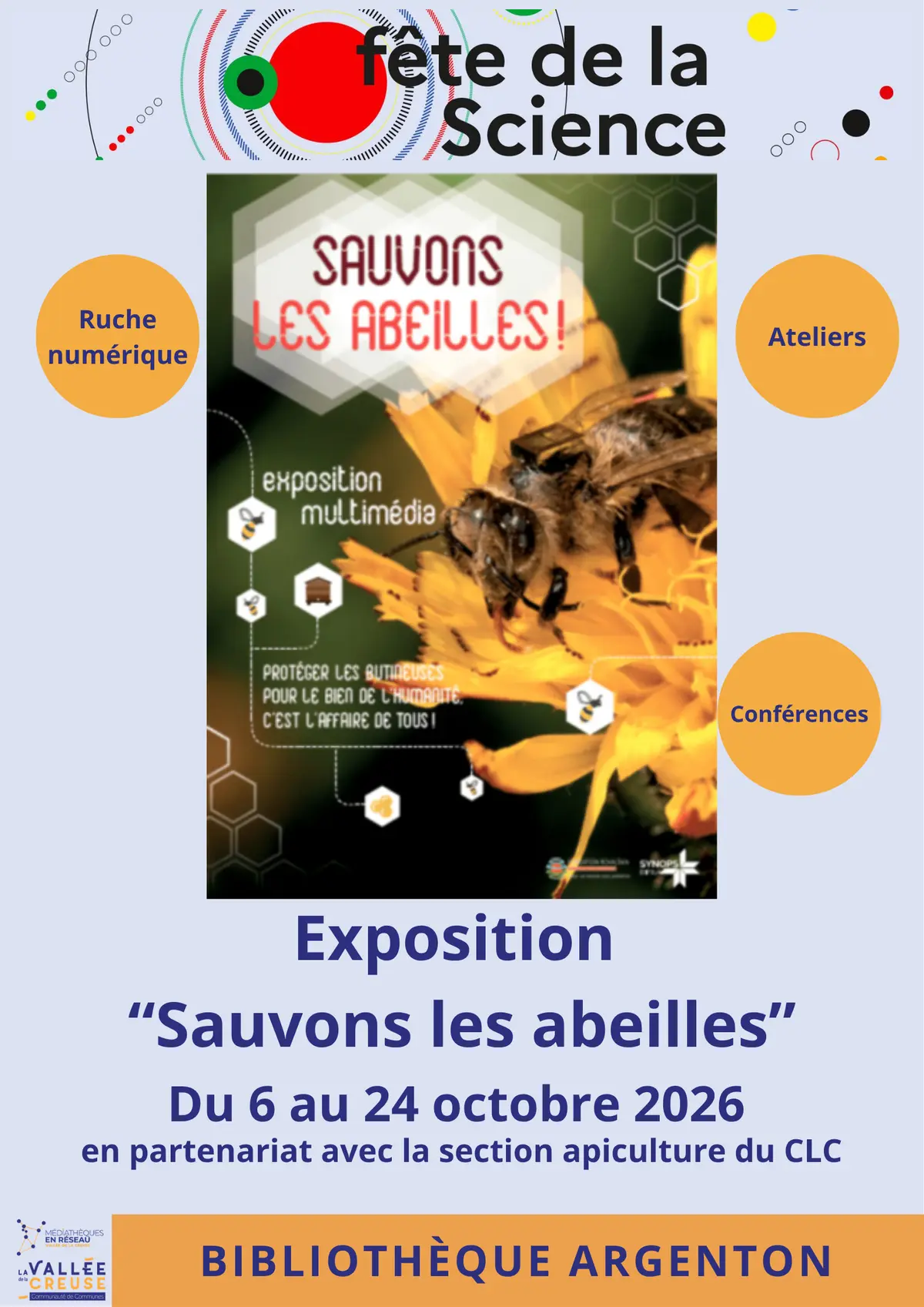 Exposition: Sauvons les abeilles