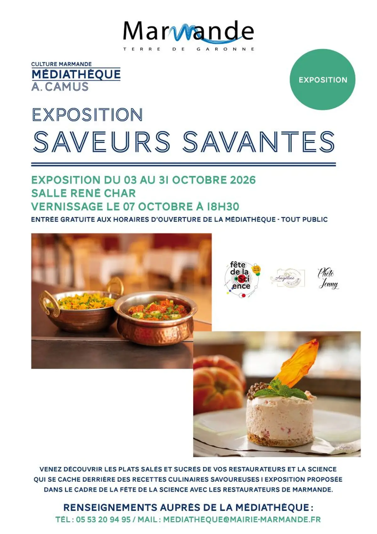 Exposition - SAVEURS SAVANTES