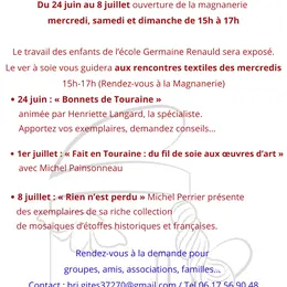 Exposition Sériciculture & soie en Touraine