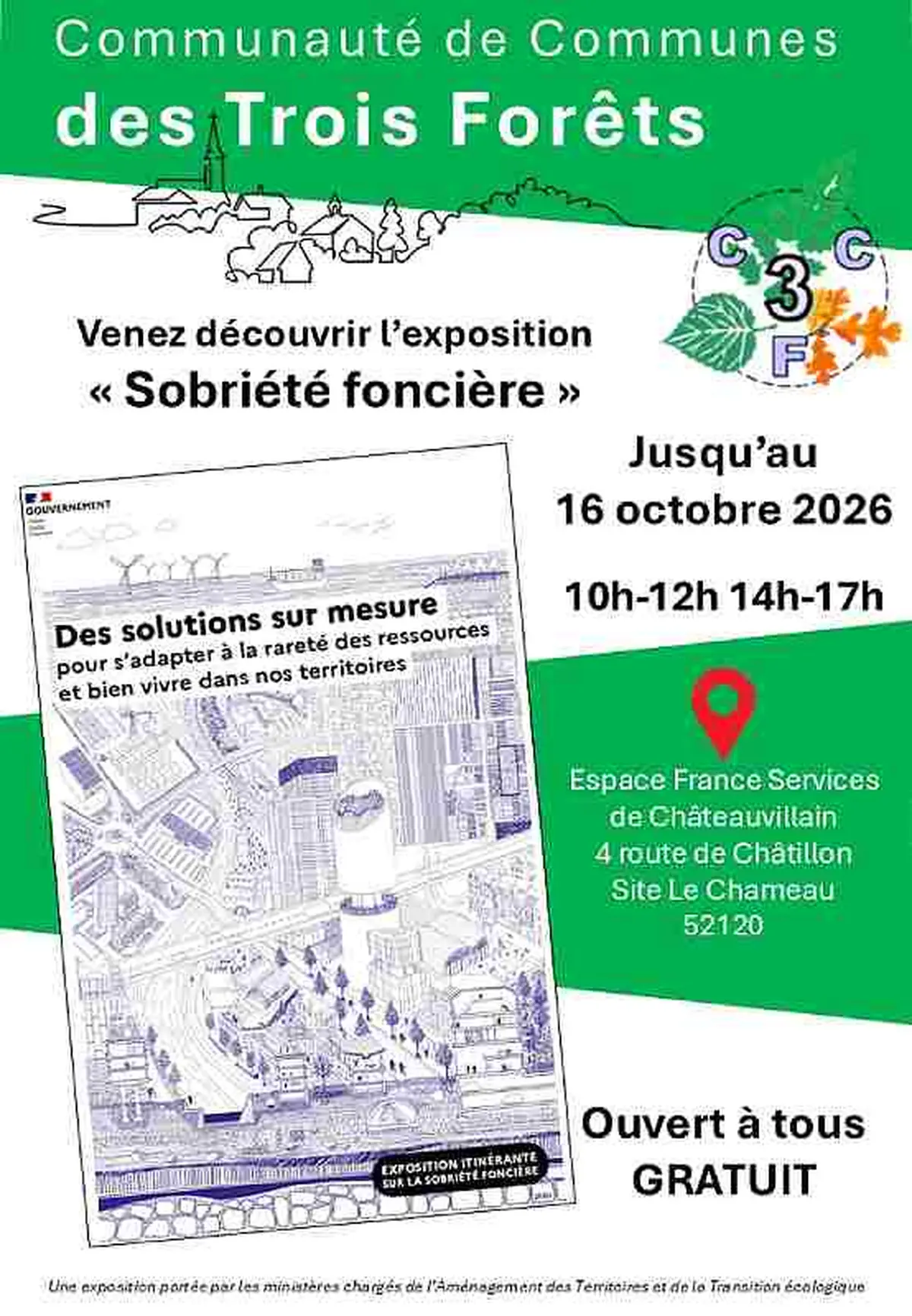 Exposition Sobriété foncière
