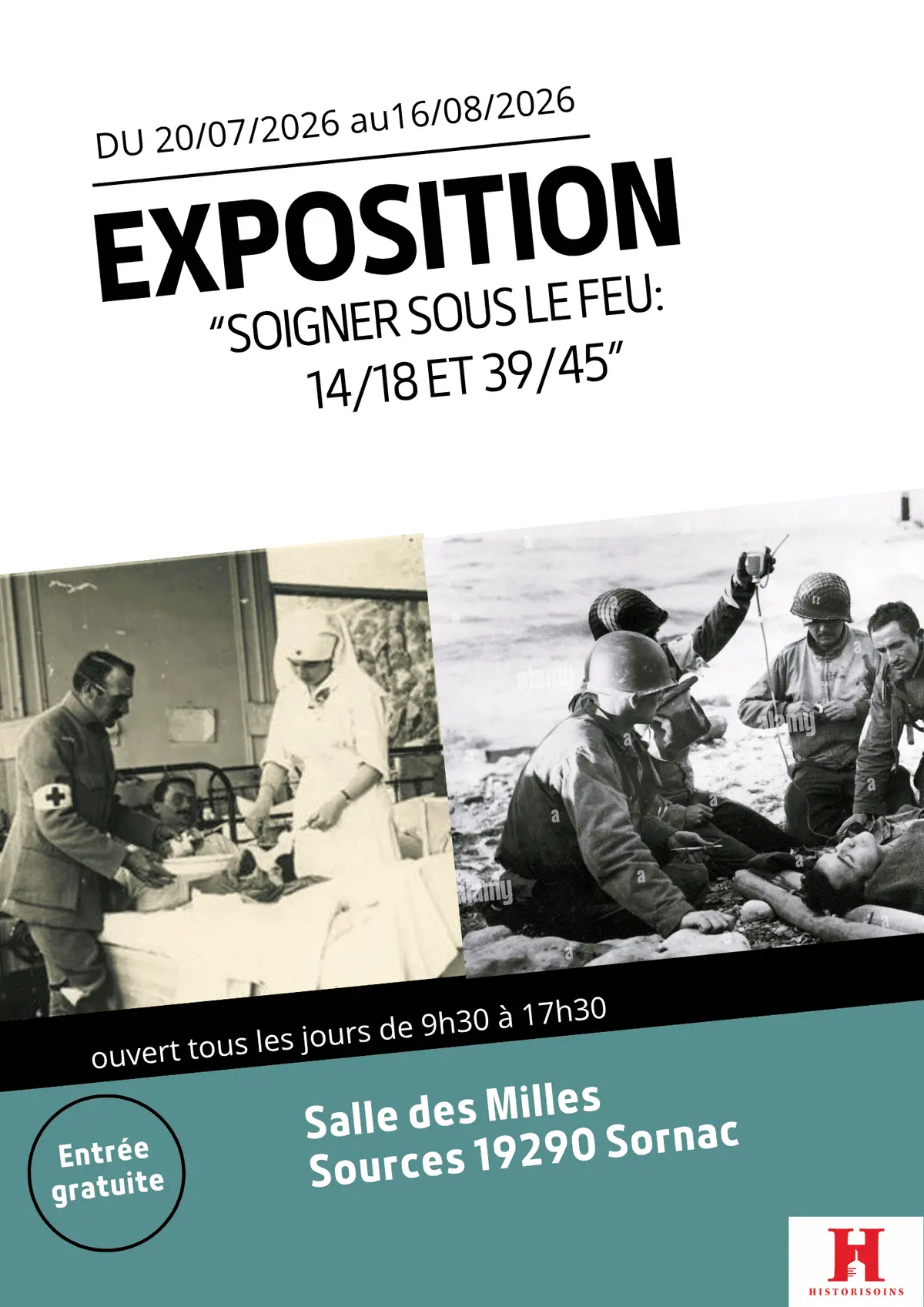 Exposition : soigner sous le feu